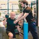 Personal training session at NXT LVL Personal Training boutique studio in Amstelveen