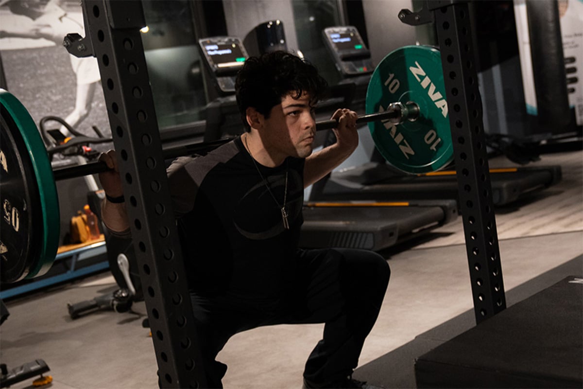 Strength training session over 35 at NXT LVL Amsterdam South