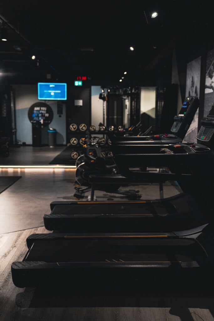 Cardio and training area at NXT LVL Amsterdam South
