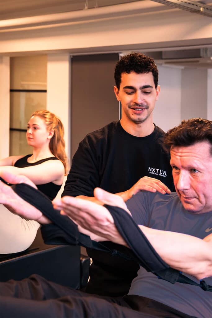 reformer pilates exercise for core strength and posture