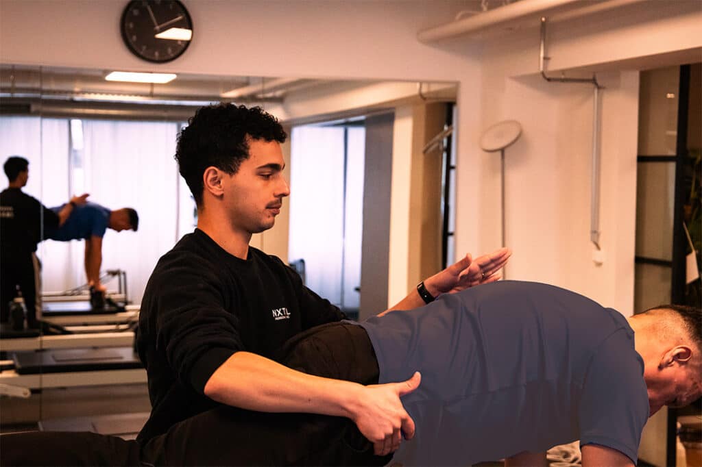 Reformer Pilates personal training for strength and core stability